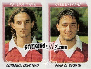Sticker Cristiano / Di Michele  - Calciatori 1999-2000 n. 616 - Panini