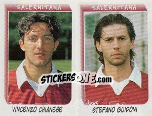 Cromo Chianese / Guidoni  - Calciatori 1999-2000 - Panini