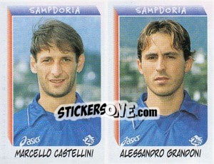 Figurina Castellini / Grandoni  - Calciatori 1999-2000 - Panini
