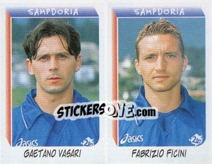 Sticker Vasari / Ficini  - Calciatori 1999-2000 n. 623 - Panini
