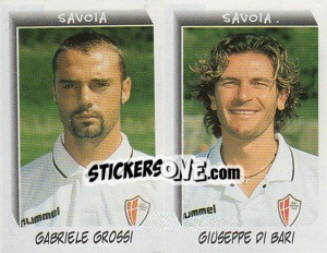 Figurina Grossi / Di Bari  - Calciatori 1999-2000 - Panini