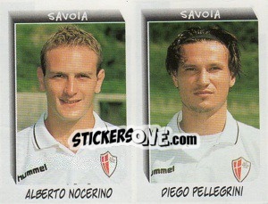 Sticker Nocerino / Pellegrini  - Calciatori 1999-2000 n. 631 - Panini