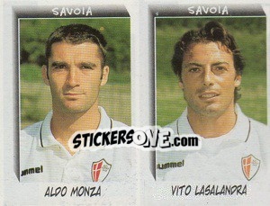 Cromo Monza / Lasalandra  - Calciatori 1999-2000 - Panini