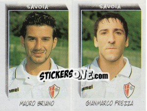 Sticker Briano / Frezza  - Calciatori 1999-2000 n. 633 - Panini