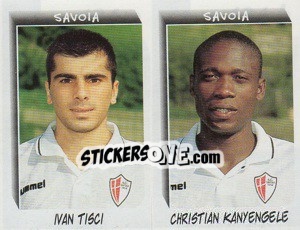 Sticker Tisci / Kanyengele  - Calciatori 1999-2000 n. 634 - Panini