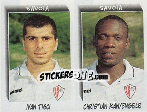 Cromo Tisci / Kanyengele  - Calciatori 1999-2000 - Panini