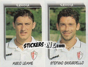 Sticker Lemme / Ghirardello  - Calciatori 1999-2000 n. 635 - Panini