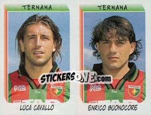 Sticker Cavallo / Buonocore  - Calciatori 1999-2000 n. 643 - Panini
