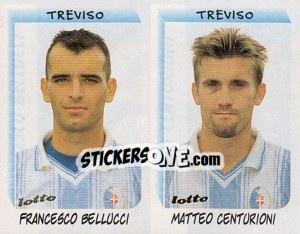 Figurina Bellucci / Centurioni  - Calciatori 1999-2000 - Panini