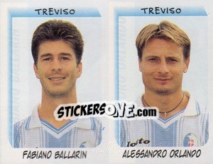 Sticker Ballarin / Orlando  - Calciatori 1999-2000 n. 649 - Panini