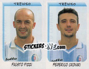 Sticker Pizzi / Crovari  - Calciatori 1999-2000 n. 651 - Panini