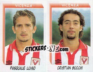 Sticker Luiso / Bucchi  - Calciatori 1999-2000 n. 662 - Panini