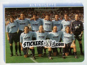 Cromo Squadra Albinoleffe - Calciatori 1999-2000 - Panini