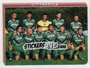 Figurina Squadra Cittadella - Calciatori 1999-2000 - Panini