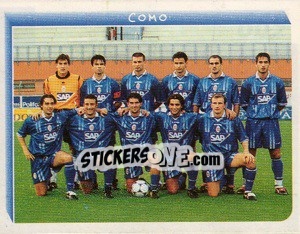 Figurina Squadra Como - Calciatori 1999-2000 - Panini