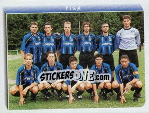 Sticker Squadra Pisa - Calciatori 1999-2000 n. 681 - Panini