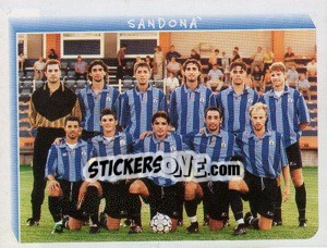 Sticker Squadra Sandona' - Calciatori 1999-2000 - Panini