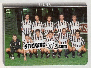 Figurina Squadra Siena - Calciatori 1999-2000 - Panini