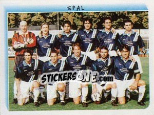 Figurina Squadra SPAL - Calciatori 1999-2000 - Panini