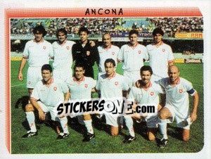 Cromo Squadra Ancona - Calciatori 1999-2000 - Panini