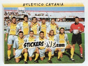 Sticker Squadra Atletico Catania - Calciatori 1999-2000 - Panini