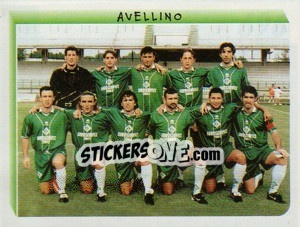 Cromo Squadra Avellino - Calciatori 1999-2000 - Panini