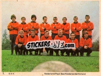 Sticker Svv - International Football Teams 1969-1970 n. 7 - Monty Gum