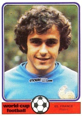 Sticker Platini - World Cup Football 1982 n. 65 - Monty Gum