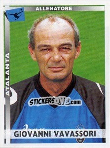 Sticker Giovanni Vavassori (Allenatore) - Calciatori 2000-2001 n. 2 - Panini