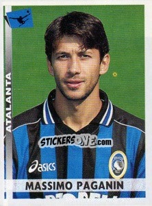 Sticker Massimo Paganin - Calciatori 2000-2001 n. 8 - Panini