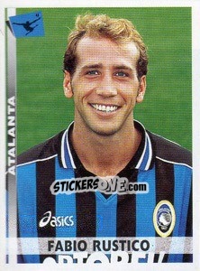 Sticker Fabio Rustico - Calciatori 2000-2001 n. 9 - Panini