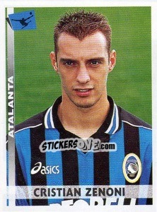 Sticker Cristian Zenoni - Calciatori 2000-2001 n. 11 - Panini