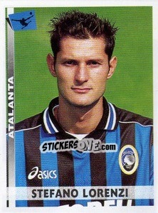 Sticker Stefano Lorenzi - Calciatori 2000-2001 n. 12 - Panini