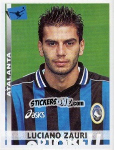 Sticker Luciano Zauri - Calciatori 2000-2001 n. 14 - Panini