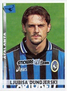 Sticker Ljubisa Dundjerski - Calciatori 2000-2001 n. 15 - Panini