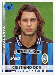 Sticker Cristiano Doni - Calciatori 2000-2001 n. 16 - Panini