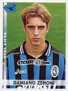 Sticker Damiano Zenoni - Calciatori 2000-2001 n. 18 - Panini
