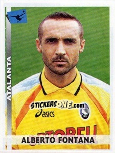 Figurina Alberto Fontana - Calciatori 2000-2001 - Panini