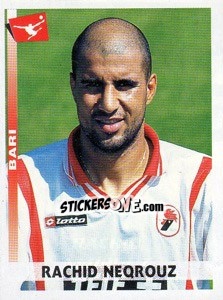 Sticker Rachid Neqrouz - Calciatori 2000-2001 - Panini