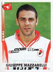 Cromo Giuseppe Mazzarelli - Calciatori 2000-2001 - Panini