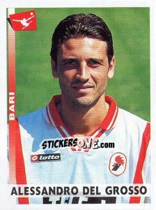 Sticker Alessandro del Grosso - Calciatori 2000-2001 n. 35 - Panini