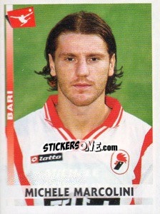 Sticker Michele Marcolini - Calciatori 2000-2001 n. 37 - Panini