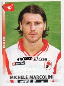 Sticker Michele Marcolini - Calciatori 2000-2001 - Panini