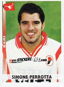 Sticker Simone Perrotta - Calciatori 2000-2001 n. 39 - Panini