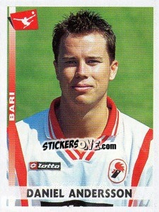 Sticker Daniel Andersson - Calciatori 2000-2001 n. 40 - Panini