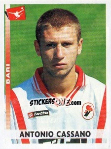 Sticker Antonio Cassano - Calciatori 2000-2001 - Panini