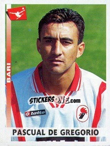 Cromo Pasqual de Gregorio - Calciatori 2000-2001 - Panini