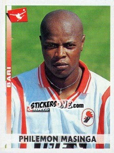 Sticker Philemon Masinga - Calciatori 2000-2001 n. 47 - Panini