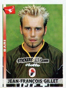 Sticker Jean-François Gillet - Calciatori 2000-2001 - Panini