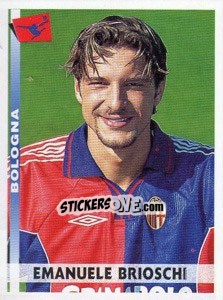 Sticker Emanuele Brioschi - Calciatori 2000-2001 - Panini